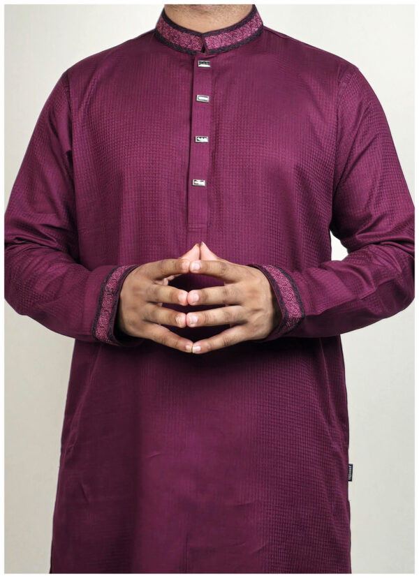 Ashrafi Platinum (Maroon) - Image 2