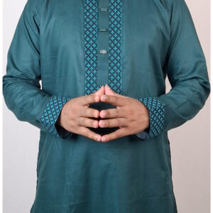 Ashrafi Luxury Panjabi (Green)