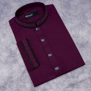 Ashrafi Platinum (Maroon)